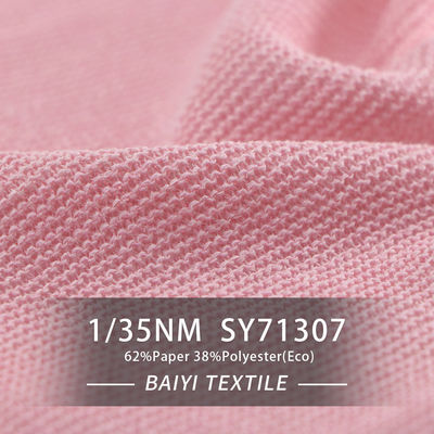 Recycled Polyester Core Spun Yarn Multi scene Anti Static 1/35NM