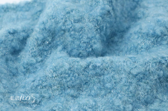 Practical Dustproof 1/14NM Yak Fiber Yarn , Anti Fouling Sequin Knitting Yarn