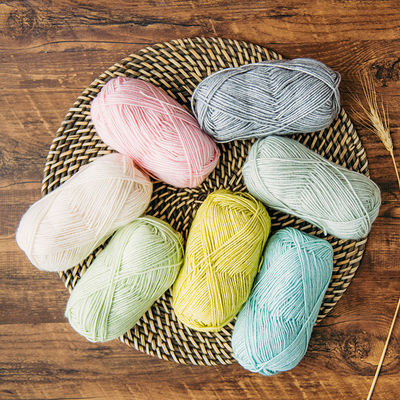 Anti Static Recycled Linen Tape Yarn , Multipurpose Hand Knitting Crochet