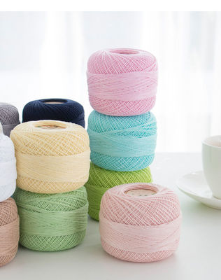 Practical Breathable Tape Ribbon Yarn , Anti Pilling Silk Tape Yarn