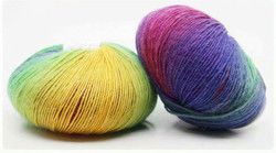 Washable Acrylic Wool Blend Yarn Practical Multipurpose For Weaving